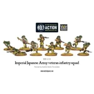 Image of Japanese Veteran infantry squad