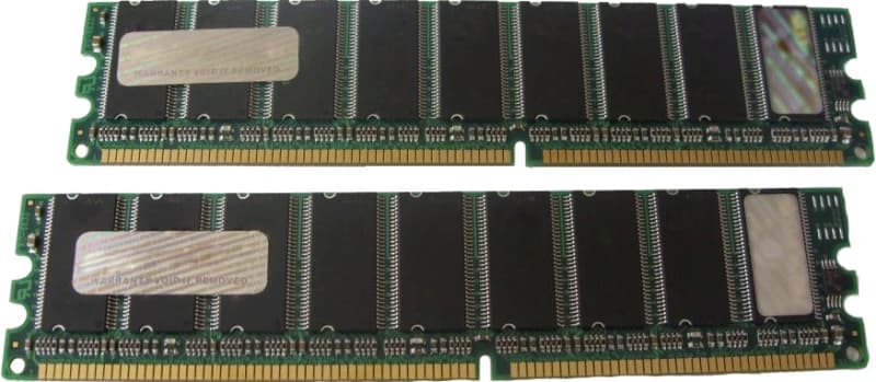Image of Hypertec 2GB P2100 Kit (Legacy) memory module 2 x 1 GB DDR 266 MHz