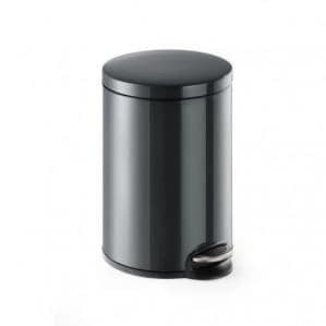 Image of Durable Pedal Bin Metal Round 20 Pack of 1