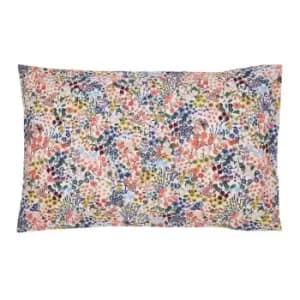 Image of Joules Dawn Chorus Birds Std Pillowcase Pairs - Multi