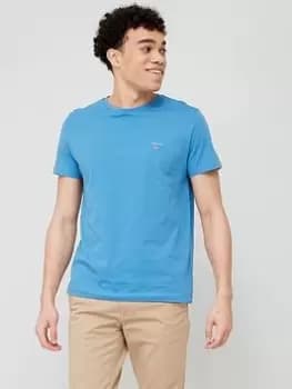 Image of GANT Original Short Sleeve T-Shirt - Blue Size 4XL, Men