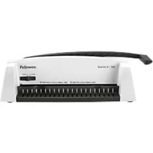 Image of Fellowes Starlet 2+ Manual Comb Binding Machine 120 Sheets
