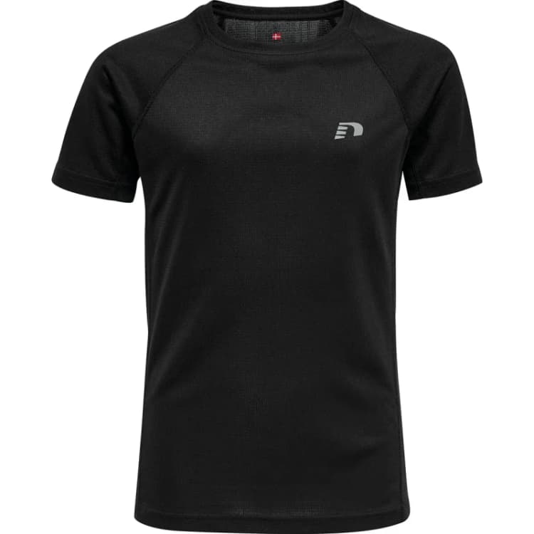 Image of Children's running T-Shirt Newline core Noir Unisex 8 ans