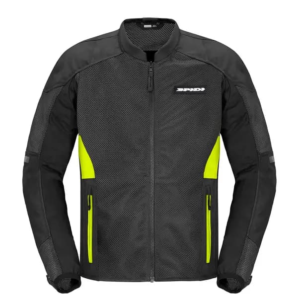 Image of Spidi Super Net Jacket Fluo Yellow Size S