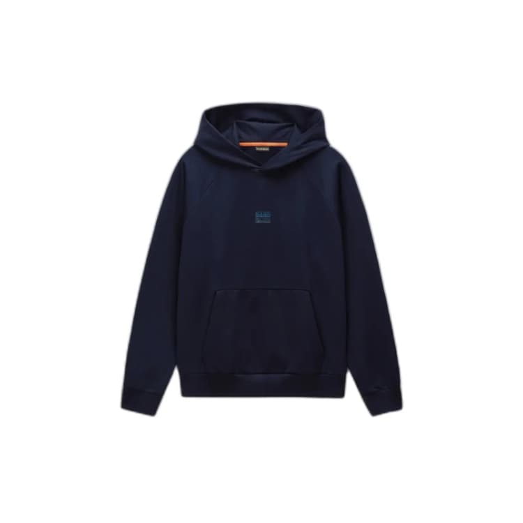 Image of Hooded sweatshirt Napapijri B-Elevated Logo Bleu Male XS