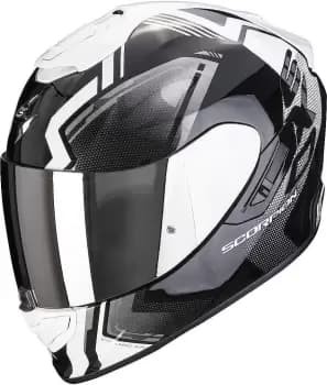 Image of Scorpion EXO 1400 Air Corsa Helmet, black-white, Size 2XL, black-white, Size 2XL