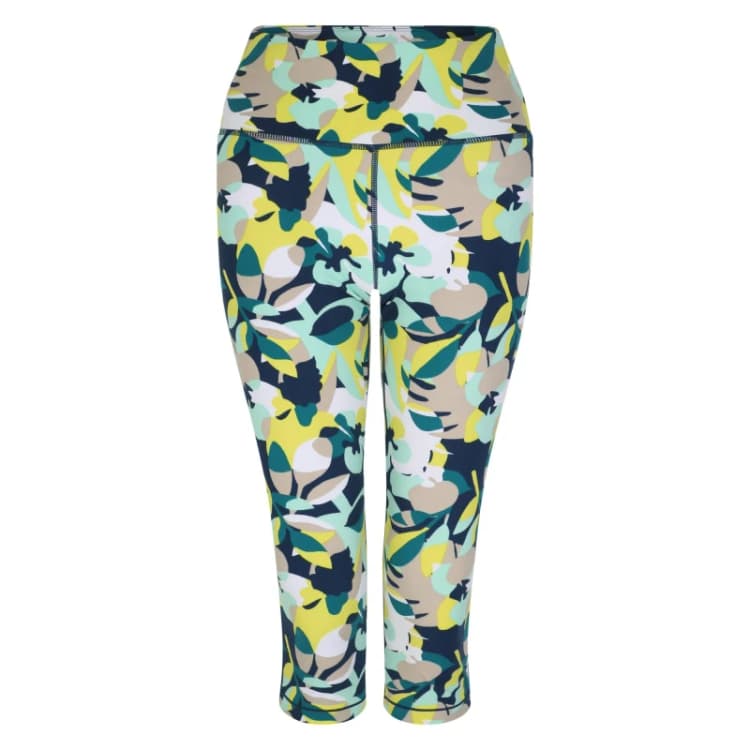 Image of Dare 2b Influential Active 3/4 Leggings Pale Blue