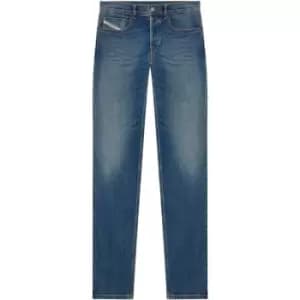 Image of Diesel D Finitive Tapered Jeans - Blue