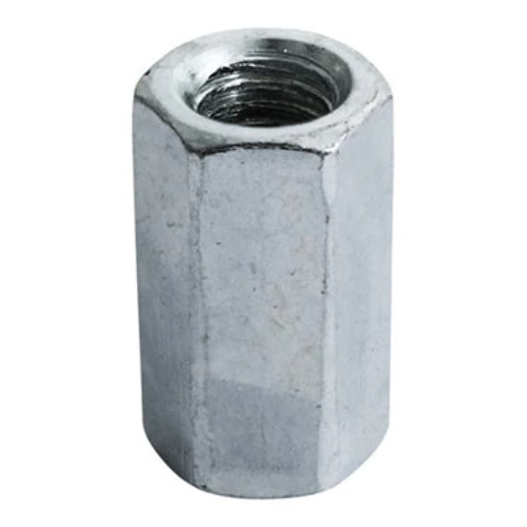 Image of Hex Connector Nuts Bright Zinc Plated NC20Z Size: M20