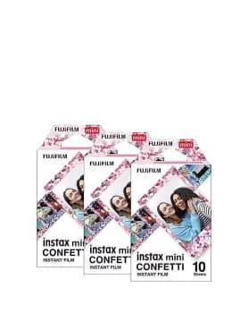 Image of Fujifilm Instax Mini Instant Photo Film - Confetti, 30 Shot Pack
