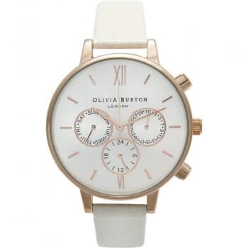 Image of Chrono Detail Rose Gold & Mink Watch