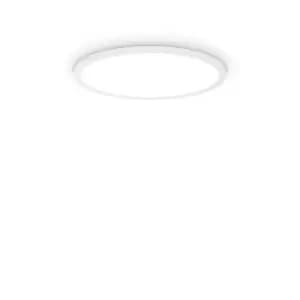 Image of FLY 45cm Integrated LED Semi Flush Light White, 4000K, IP40