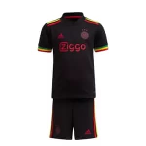 Image of adidas Ajax Third Mini Kit 2021 2022 - Black