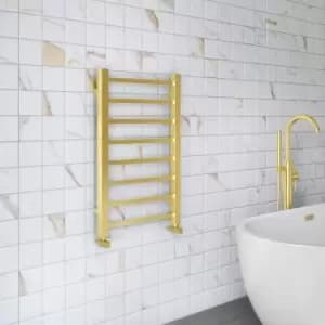 Image of Brass Heated Towel Rail Radiator 800 x 500mm - Sonoran