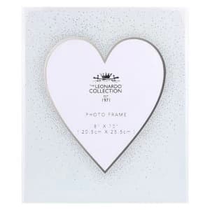 Image of Heart & Silver Frame 8X10 By Lesser & Pavey