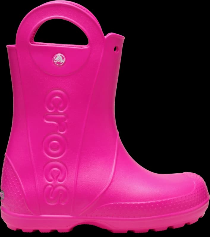 Image of Crocs Kids Toddler Handle It Rain Boot Boots Pink Crush C8