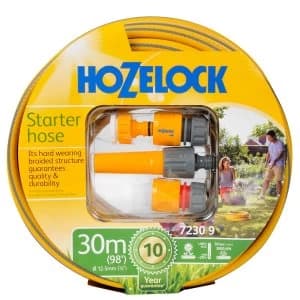 Image of Hozelock 30m Garden Hose Starter Set