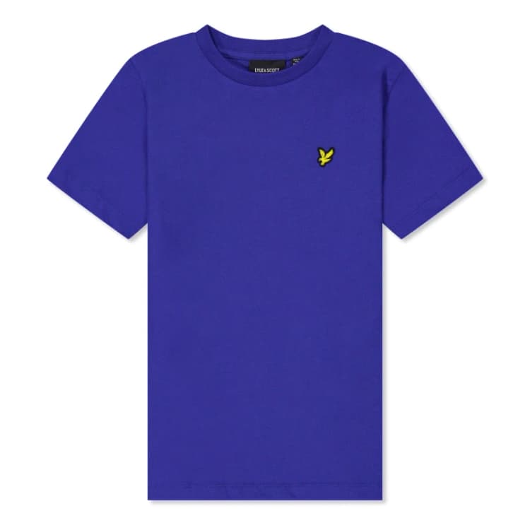 Image of Lyle and Scott Lyle and Scott Classic T-Shirt Juniors - Blue 13 - 14 Years Male