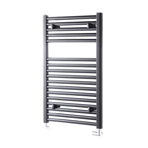 Image of Towelrads Pisa Straight Towel Rail Radiator - Anthracite 800x600
