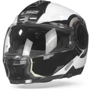 Image of LS2 FF902 Scope Arch Gloss White Titanium XL