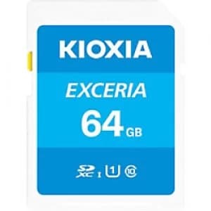 Image of KIOXIA SD Memory Card Exceria U1 Class 10 64GB