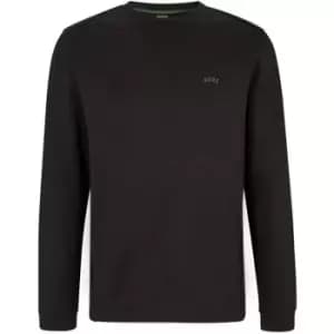 Image of Boss Boss Salbo Curved Sweater Mens - Black
