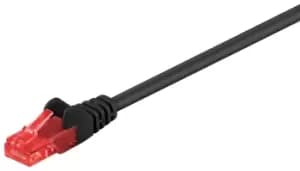 Image of Goobay CAT 6 Patch Cable, U/UTP, black