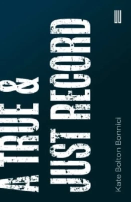 Image of A True & Just Record Paperback / softback