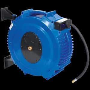 Image of Sealey Retractable Air Hose Reel TPR Hose 10mm 20m