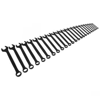 Image of Sealey AK63264B Combination Spanner Set 25pc Metric - Black Series
