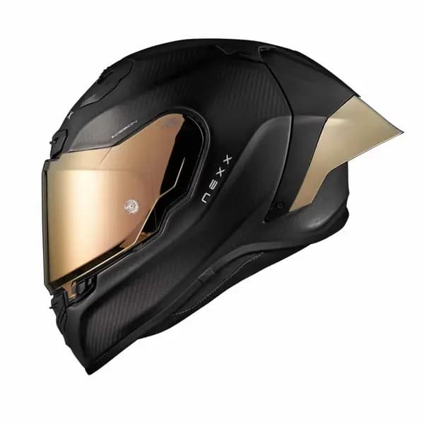 Image of Nexx X.R3R Zero Pro 2 Carbon Gold Matt Full Face Helmet Size XL