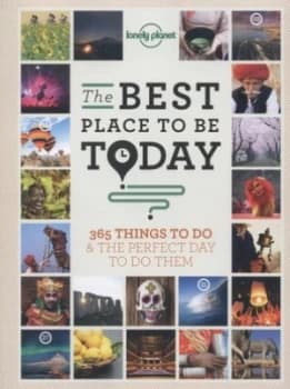 Image of The Best Place to Be Today by Lonely Planet Paperback