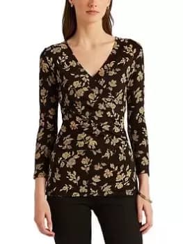 Image of Lauren by Ralph Lauren Alayja Long Sleeve Pullover - Black Size M Women