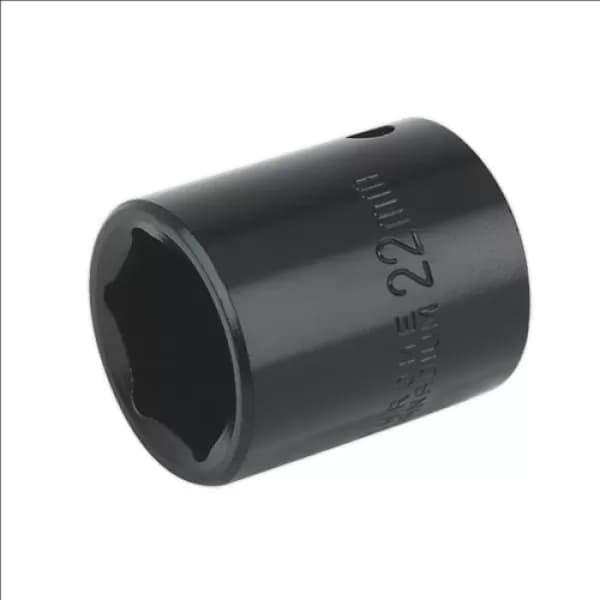 Image of Genuine SEALEY IS1222 Impact Socket 22mm 1/2Sq Drive