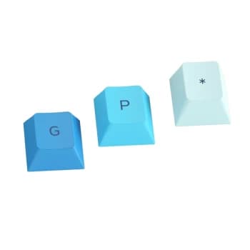 Image of Glorious PC Gaming Race GPBT Keycaps - 114 PBT Keycaps ANSI US-Layout Caribbean Ocean (GLO-KC-GPBT-CO)