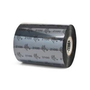 Image of Zebra 02100BK08945 Original Wax Printer Ribbon 2100 (89mm x 450m)