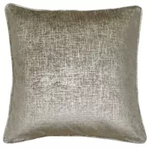 Image of Venus Metallic Cushion Taupe/Gold, Taupe/Gold / 45 x 45cm / Cover Only