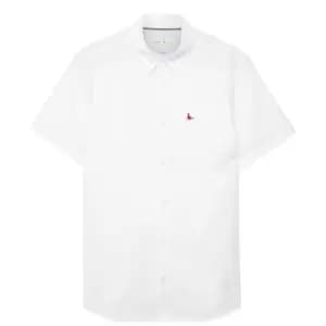 Image of Jack Wills Emmerson Nep Short Sleeve Shirt - White
