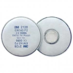 Image of 2128-P2 Particulate, Organic Vapour, Acid Gas Filters (Pr)