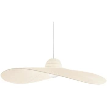 Image of Ideal Lux Madame - 1 Light Dome Ceiling Pendant Light Ivory