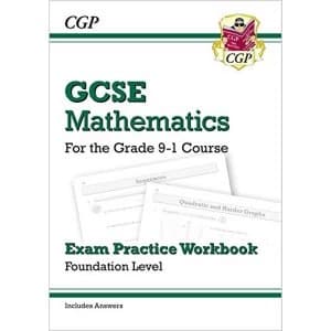 Image of GCSE Maths Exam Practice Workbook: Foundation - for the Grade 9-1 Course (includes Answers) Paperback / softback 2015