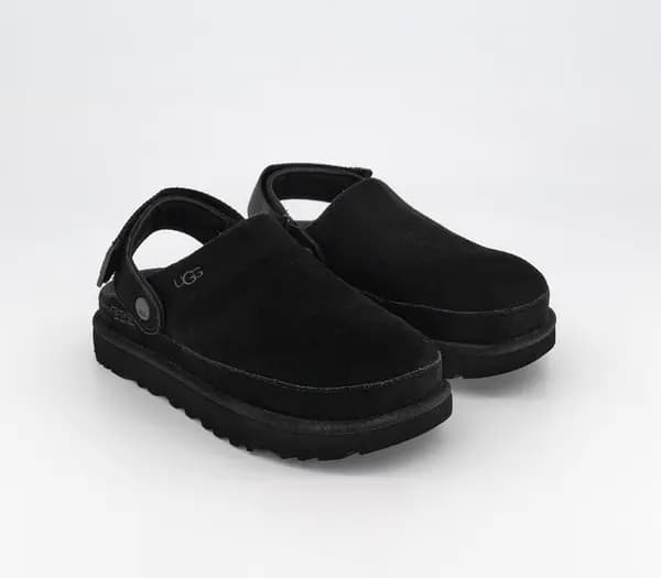 Image of UGG Womens Goldenstar Clogs Black, 5