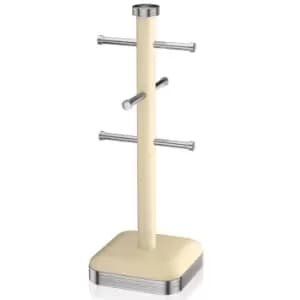 Image of Swan Retro Mug Tree - Cream