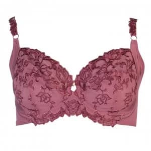 Image of Florale Iris Wired Bra - Pink