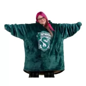 Image of Harry Potter: Slytherin Oversized Hoodie Blanket