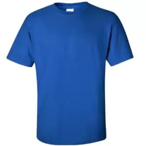 Image of Gildan Mens Ultra Cotton Short Sleeve T-Shirt (S) (Royal)