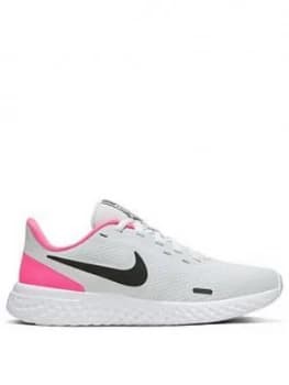 Image of Nike Revolution 5 Junior Trainers - Multi, Size 3