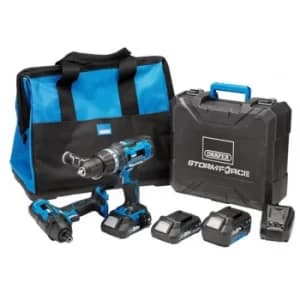 Image of Draper Storm Force® 20V Cordless Impact Kit (7 Piece)