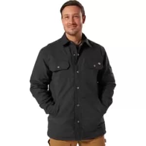 Image of Dickies Mens Flex Duck Comfortable Cotton Blend Shirt Jacket Small