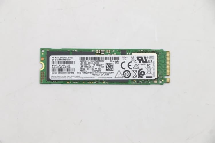 Image of Lenovo 00UP736 1TB M.2 PCI Express 3.0 NVMe